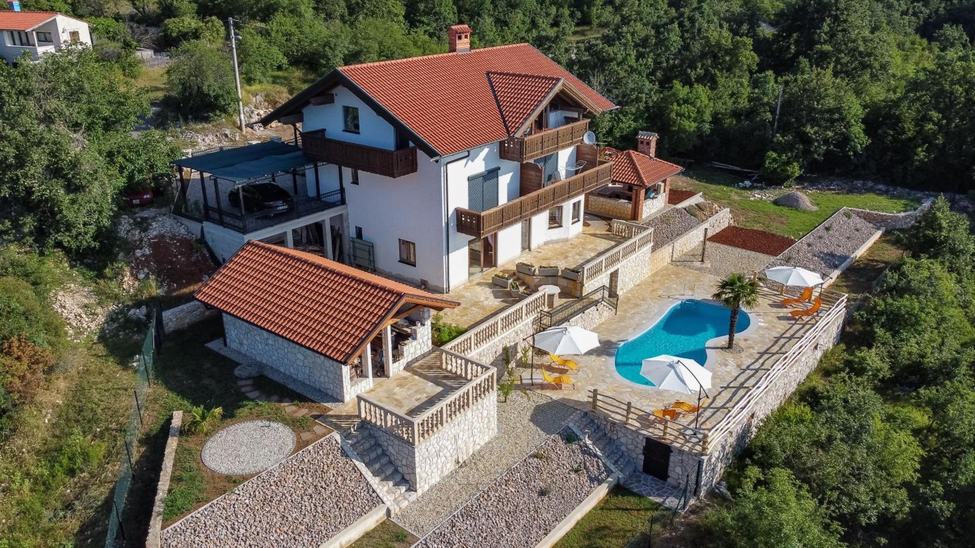Villa Bora Moscenicka Draga Bed&Breakfast Moscenice Eksteriør billede